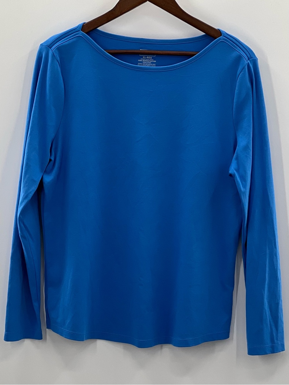 606 L.L.Bean XL 100% Supima Cotton Long Sleeve Tee